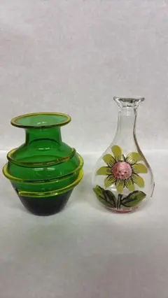 ガラス作家 久野悦子花瓶 ハンドメイド - メルカリ