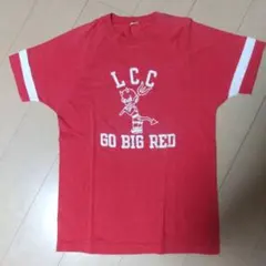 70s 80s ビンテージ Champion バータグ Tシャツ デビル柄 L