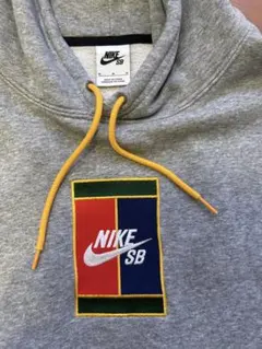 NIKE SB パーカー グレー 堀米着用　スケボー　ボード