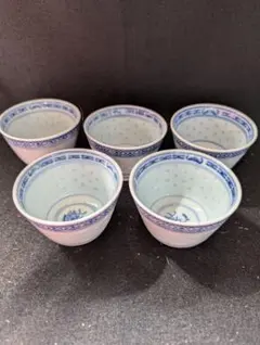 景徳鎮ホタル湯呑みセット②