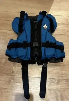 mont-bell ライフジャケットキッズ 青 85-125 - メルカリ