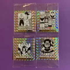ドラゴンボール40周年記念シールウエハース2 4枚セット　④