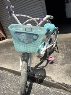 ブリヂストン 子供用自転車 紫 小学生子供用 千葉県松戸市にて引き