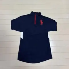 Polo Ralph Lauren ネイビー ハーフジップ