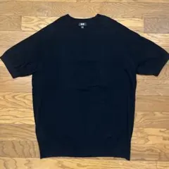 UNIQLO ウォッシャブルクルーネックセーター Lのサムネイル