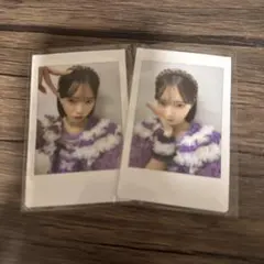 きゅーすと　cutiestreet 真鍋凪咲　チェキ　２枚セット