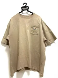 Carhartt ワンポイント ポケT 2XL ビッグサイズ