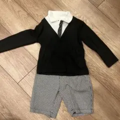 フォーマル シャツ ネクタイ チェックパンツ セット