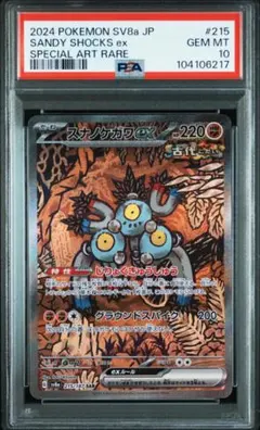 2025年最新】スナノケガワ sar psa10の人気アイテム - メルカリ