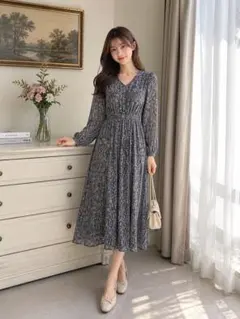 stola. カシュクール 花柄ワンピース - メルカリ