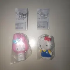 サンリオキャラクターズ フォトフレームマスコット マイメロディ×ハローキティ