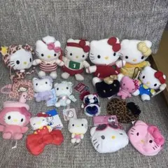 ハローキティ　ぬいぐるみ　マスコット