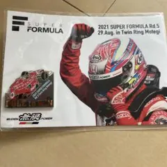 SUPER FORMULA 2021 野尻智紀 優勝記念ピンバッジ - メルカリ