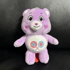 Care Bears ケアベア　がまぐちぬいぐるみ　ポーチ　パープル　紫