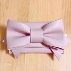 しまむら　m♡petit 青木美沙子　ショルダーバッグ　ピンク　ロリィタ　リボンのサムネイル