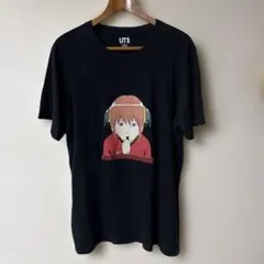 漫画　希少　古着 UNIQLO UT 銀魂コラボTシャツ L ブラック　神楽のサムネイル
