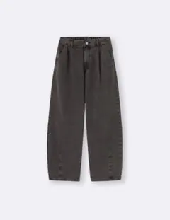 GU GIRLS バレルレッグジーンズJR