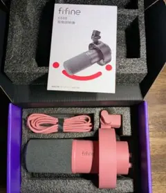 fifine USB/XLRダイナミックマイク ピンク K688P 新品 - メルカリ