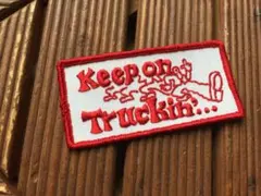 【70's Keep On Truckin ワッペン】ロバートクラム ビンテージ