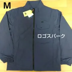 M ロゴスパーク 新品 ナイロンジャケット メンズ 紺