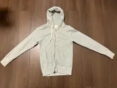 無印良品 MUJI グレー フルジップパーカー XS