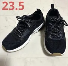 美品　スケッチャーズ　スニーカー　メモリーフォーム　BOBS　厚底23.5㎝