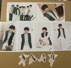 ☆Hey!Say!JUMP 知念侑李☆公式写真 6枚＋ステッカー4枚☆