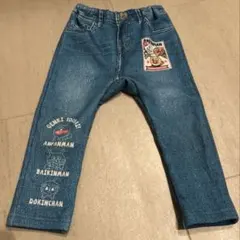 アンパンマン デニムパンツ 95cm 裏起毛