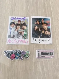 Aぇ! group LIVE TOUR2026 Runway シールミニフォト