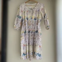 ADIEU TRISTESSE アデュートリステス　花柄ワンピース