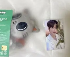 TXT プルバトゥ テヒョン ダゴニャン キーリングぬいぐるみ トレカ