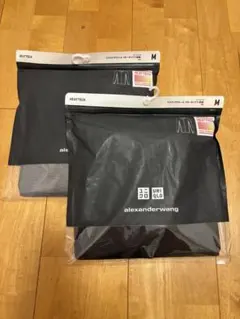 新品UNIQLO alexanderwang ヒートテック 長袖 シャツ2枚 Mのサムネイル