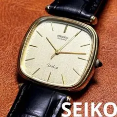 A17 希少 稼動品 SEIKO DOLCE スクエア型　80年代