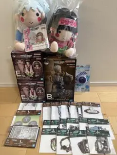 一番くじ　ハンター×ハンター ぬいぐるみ＆フィギュアセット　まとめ売り