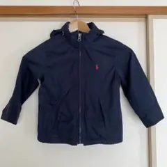 ラルフローレン　ネイビー フード付きジャケット 100cm