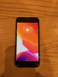 iPhone 7 ブラック 画面ひび割れあり