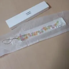 【新品未使用】CHANEL　チャンス　ビーズストラップ　ノベルティ