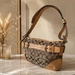 Coach コーチ SOHO ソーホー ワンショルダーバッグ モノグラム 訳あり
