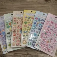 クリアぷくぷくキャンディシール 正規品 ボンボンドロップシール　吉田産業