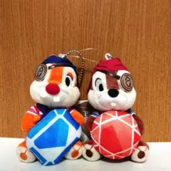 ディズニーパイレーツサマー2020　チップ＆デールぬいぐるみバッチセット