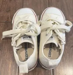 Converse コンバース 16センチ ホワイト スニーカー
