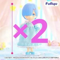 Re:ゼロから始める異世界生活 MeloDoll Figure レム 2個