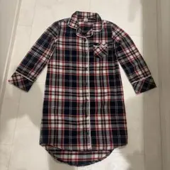 GAP KIDS チェック柄シャツワンピース 6