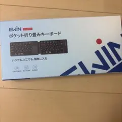 EWIN 二つ折りワイヤレスキーボード EW-TKB306