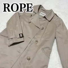 ROPE ベージュ　ロング　トレンチコート　スプリングコート　ライナー 2025年最新】ROPE レディース トレンチコート・スプリングコート