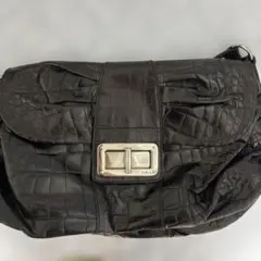 フルラ レザー Wally クロコエンボス バッグ