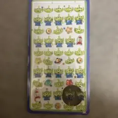 トイストーリー　エイリアン ミニ　硬いシール