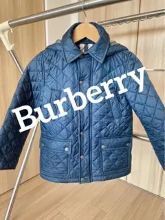 バーバリー　キッズ　116cm 6Yキルティングジャケット
