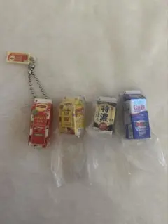 飲料ガチャミニチュアキーホルダー まとめ売り