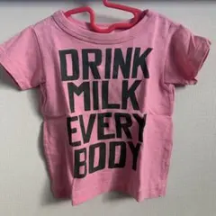 DENIM DUNGAREE ピンクTシャツ XX-SMALL